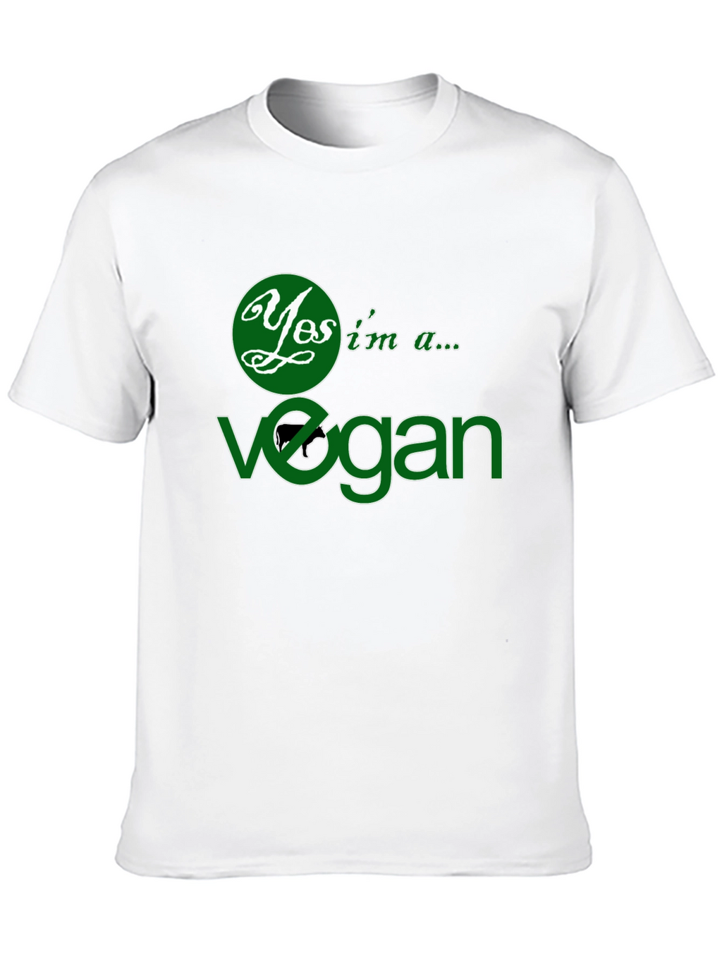 Yes Im A Vegan T-Shirt