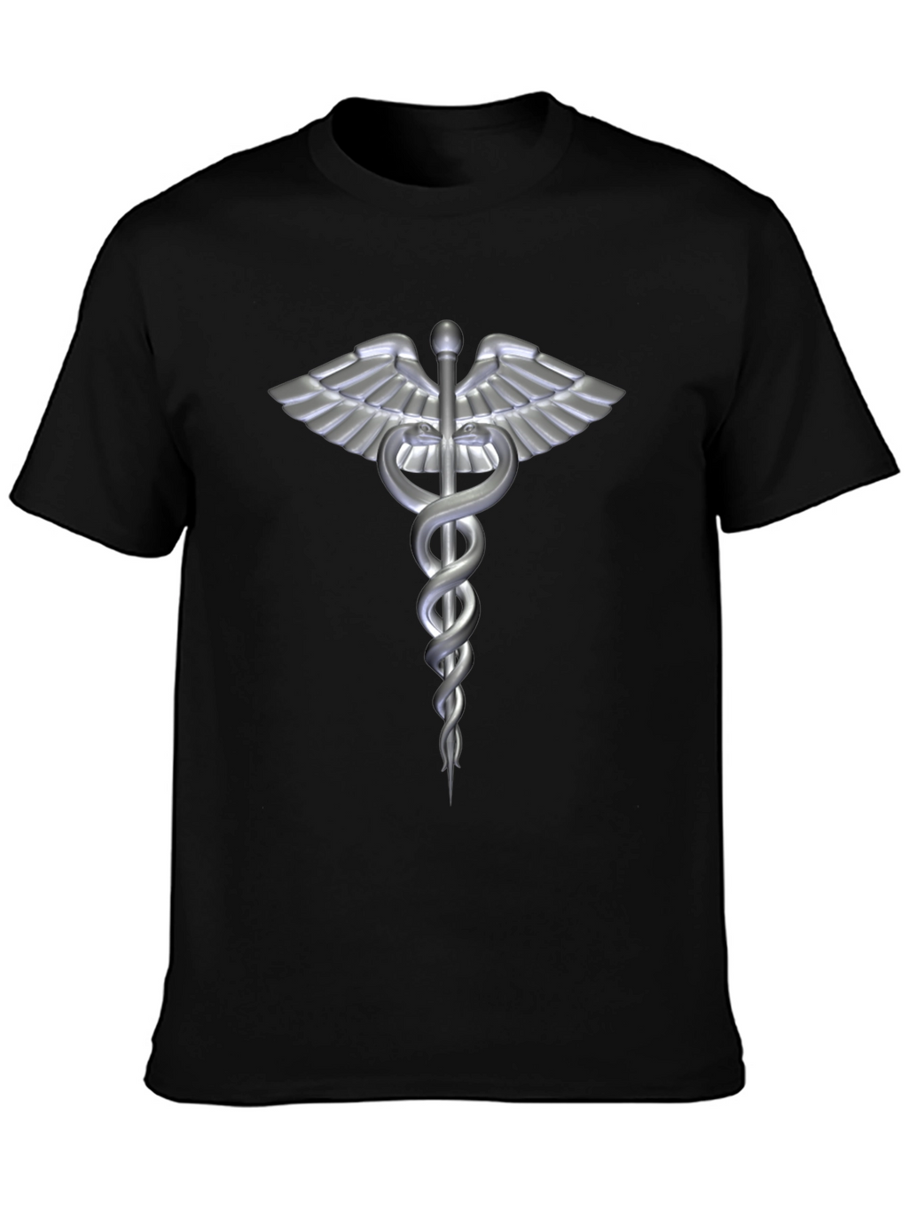Caduceus Medical Symbol Graphic T-Shirt
