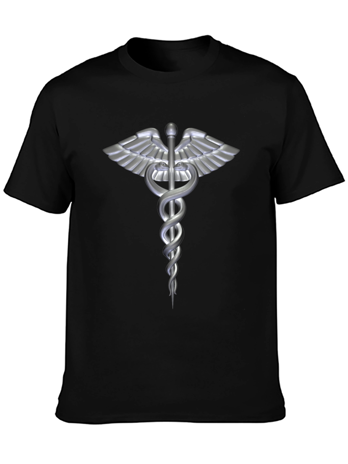 Caduceus Medical Symbol Graphic T-Shirt