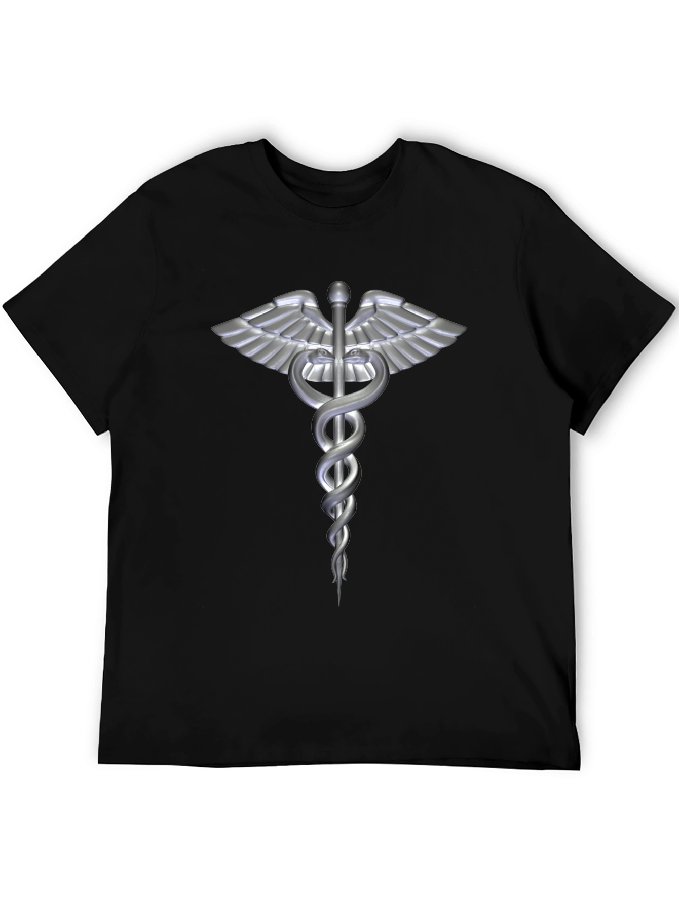 Caduceus Medical Symbol Graphic T-Shirt