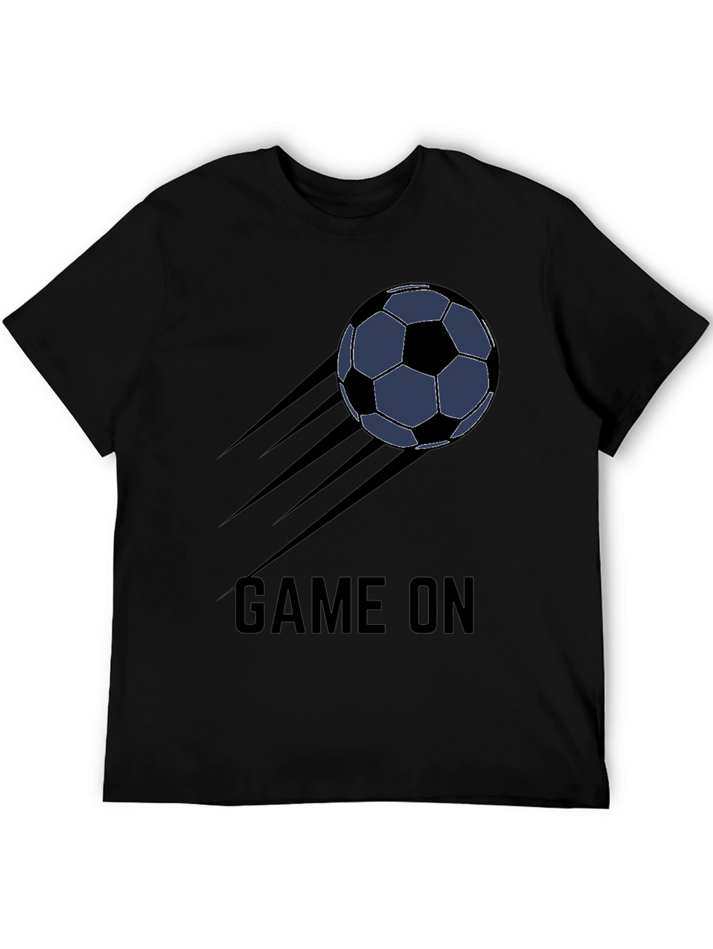 Game On Soccer Ball Graphic T-Shirt