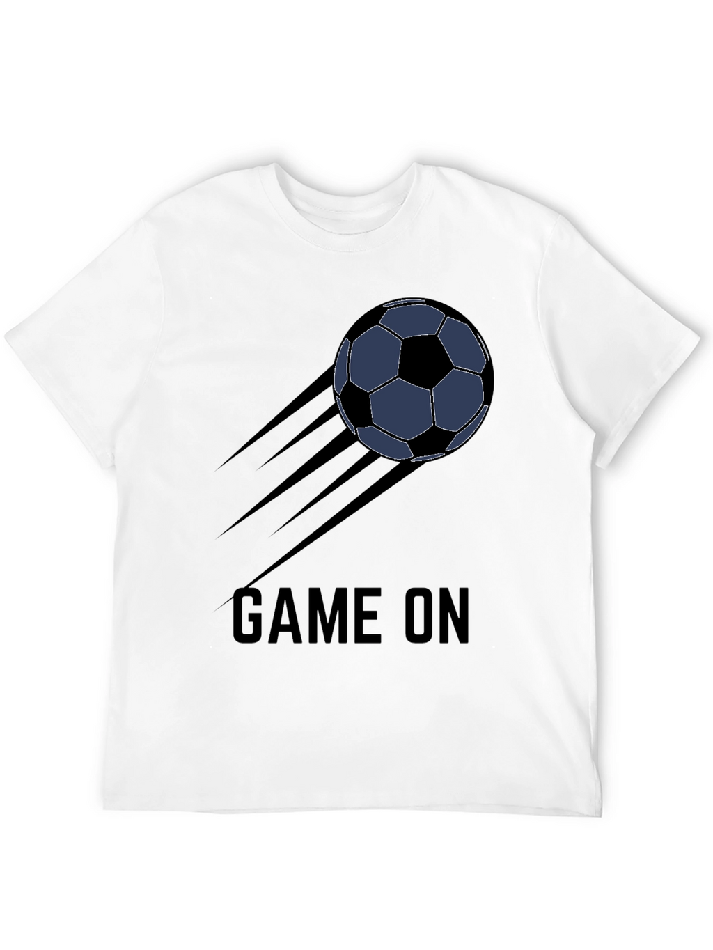 Game On Soccer Ball Graphic T-Shirt