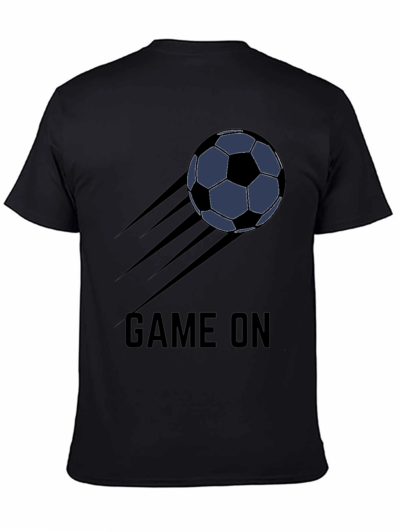 Game On Soccer Ball Graphic T-Shirt