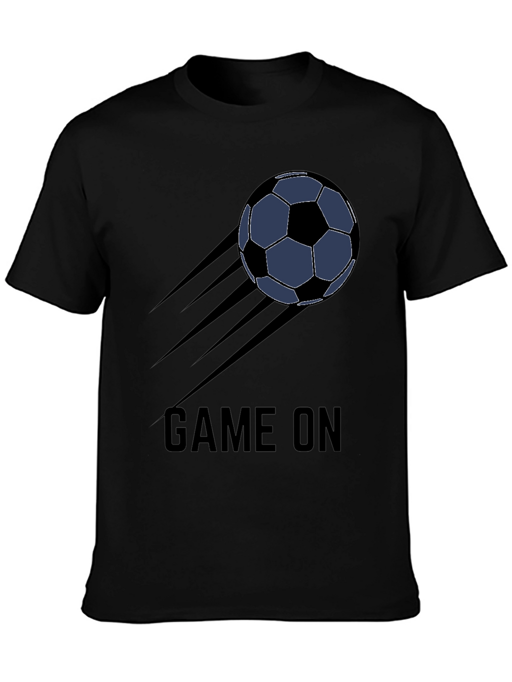 Game On Soccer Ball Graphic T-Shirt
