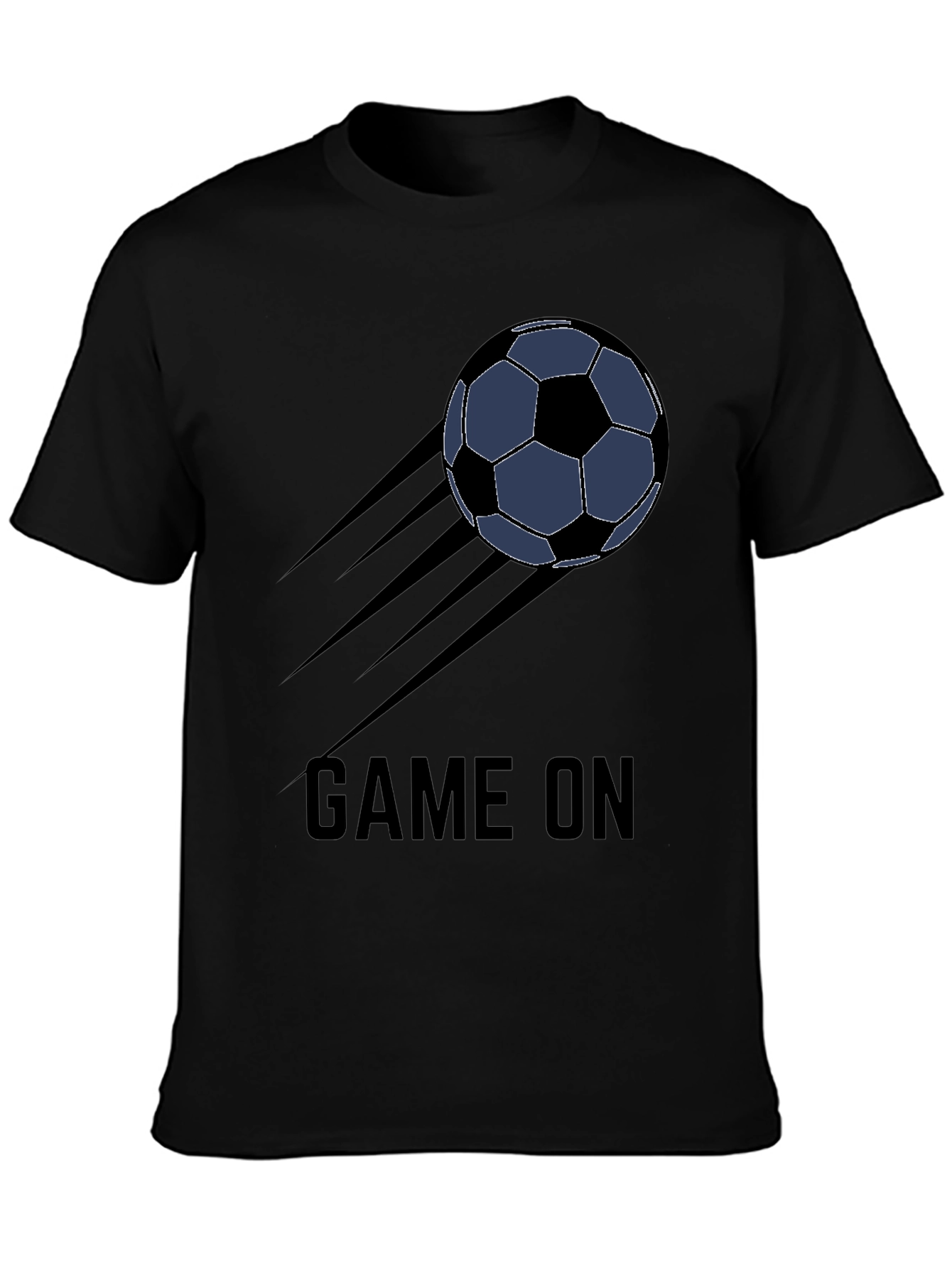 Game On Soccer Ball Graphic T-Shirt