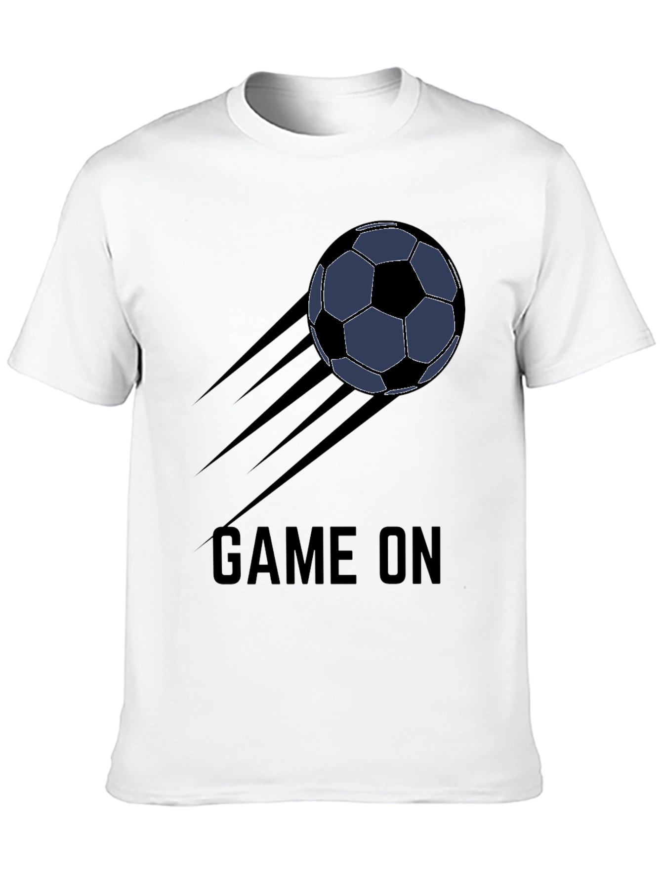 Game On Soccer Ball Graphic T-Shirt