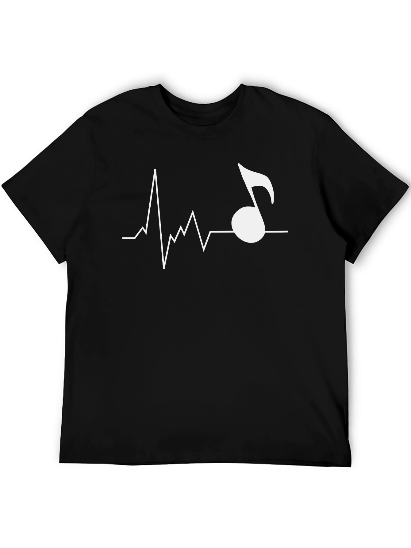 Music Heartbeat Tee - Rhythm of Life Shirt