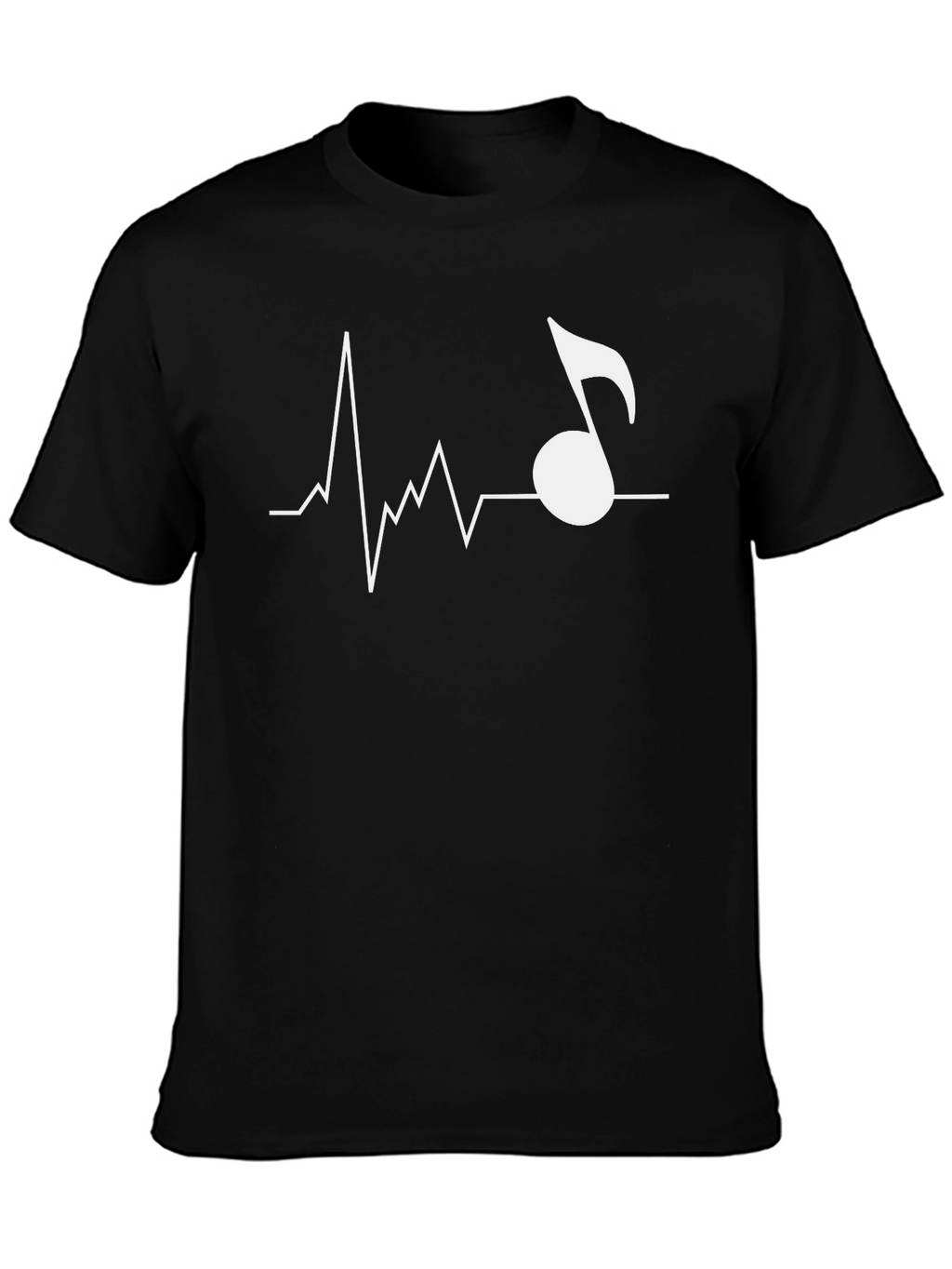 Music Heartbeat Tee - Rhythm of Life Shirt