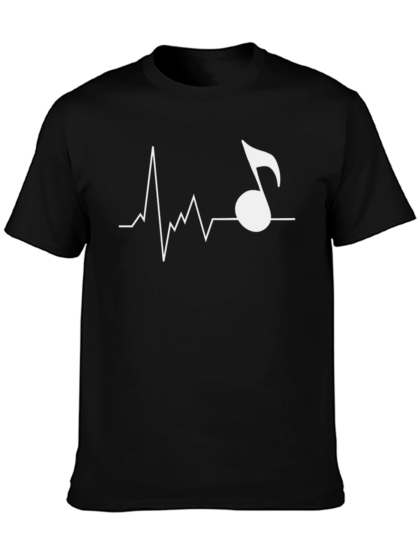 Music Heartbeat Tee - Rhythm of Life Shirt