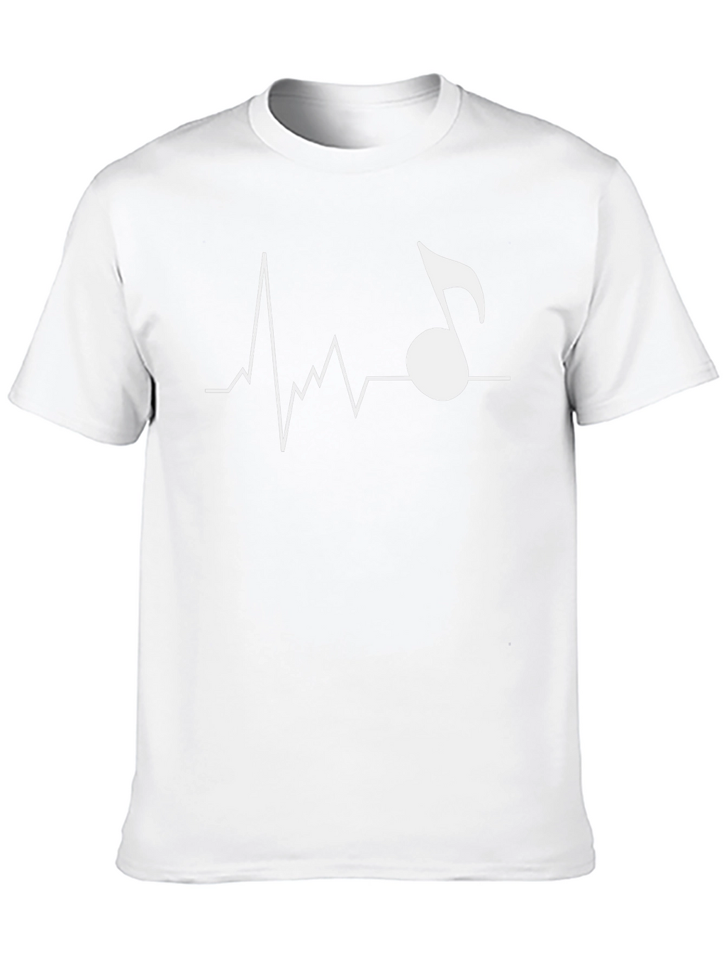 Music Heartbeat Tee - Rhythm of Life Shirt