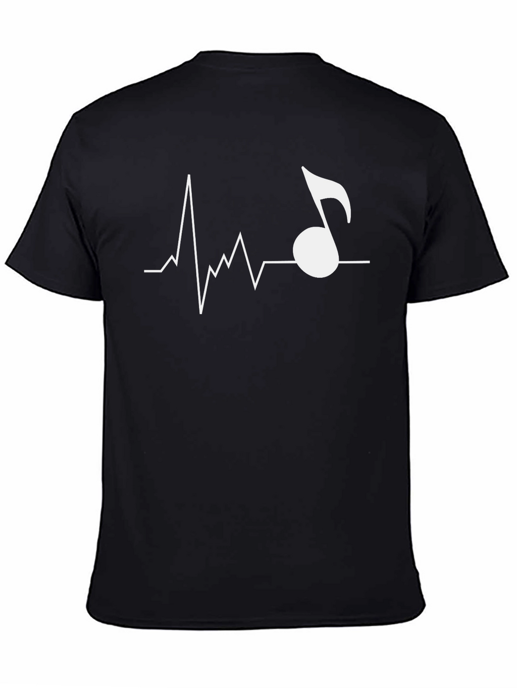 Music Heartbeat Tee - Rhythm of Life Shirt