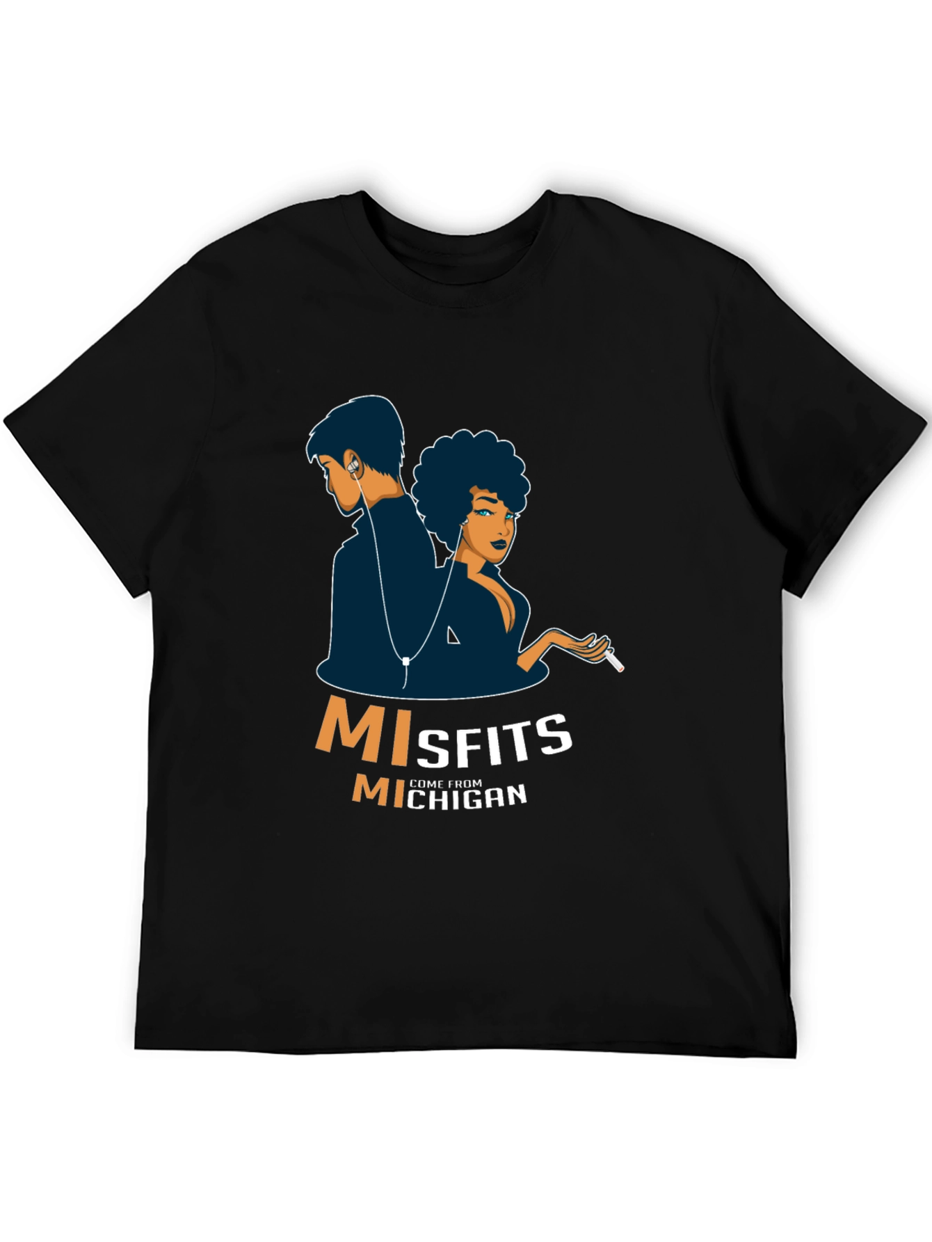 Misfits From Michigan Graphic T-Shirt