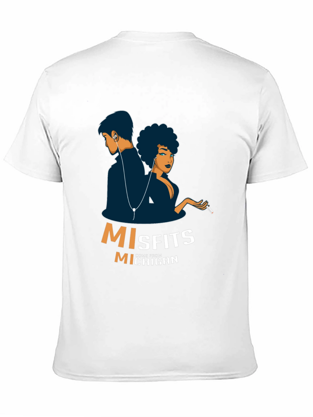 Misfits From Michigan Graphic T-Shirt