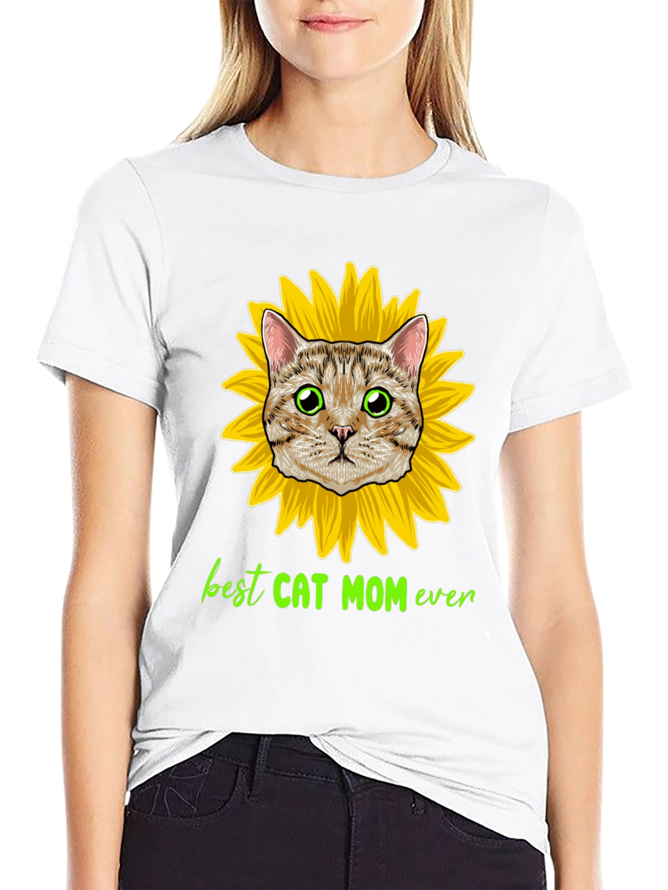 Best Cat Mom Ever T-Shirt