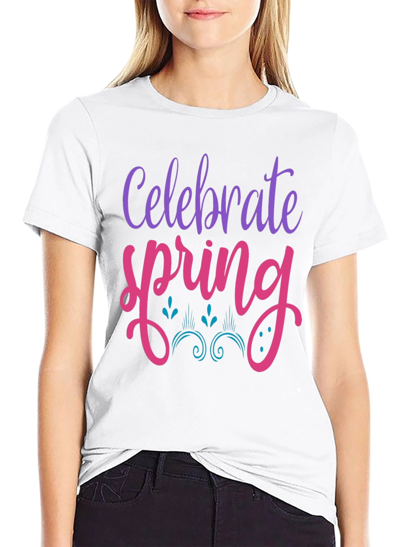 Celebrate Spring T-Shirt - Stylish Graphic Tee