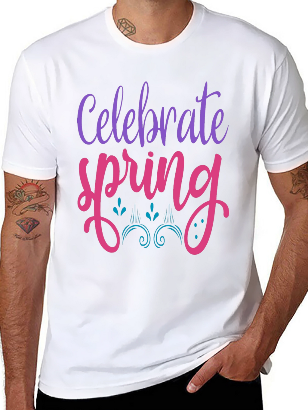 Celebrate Spring T-Shirt - Stylish Graphic Tee