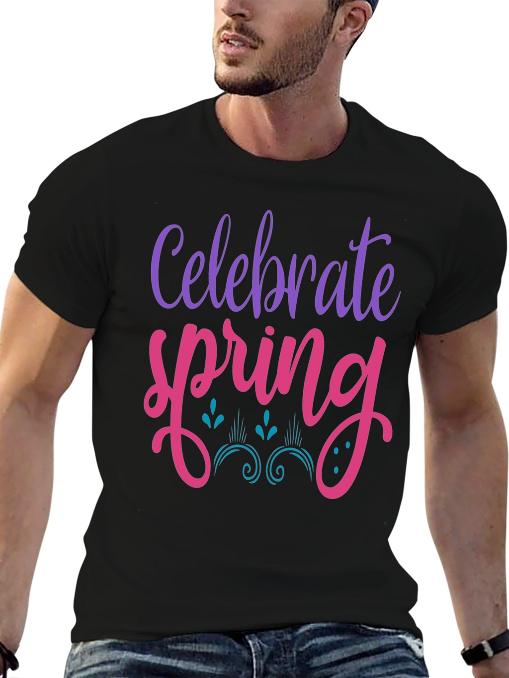 Celebrate Spring T-Shirt - Stylish Graphic Tee