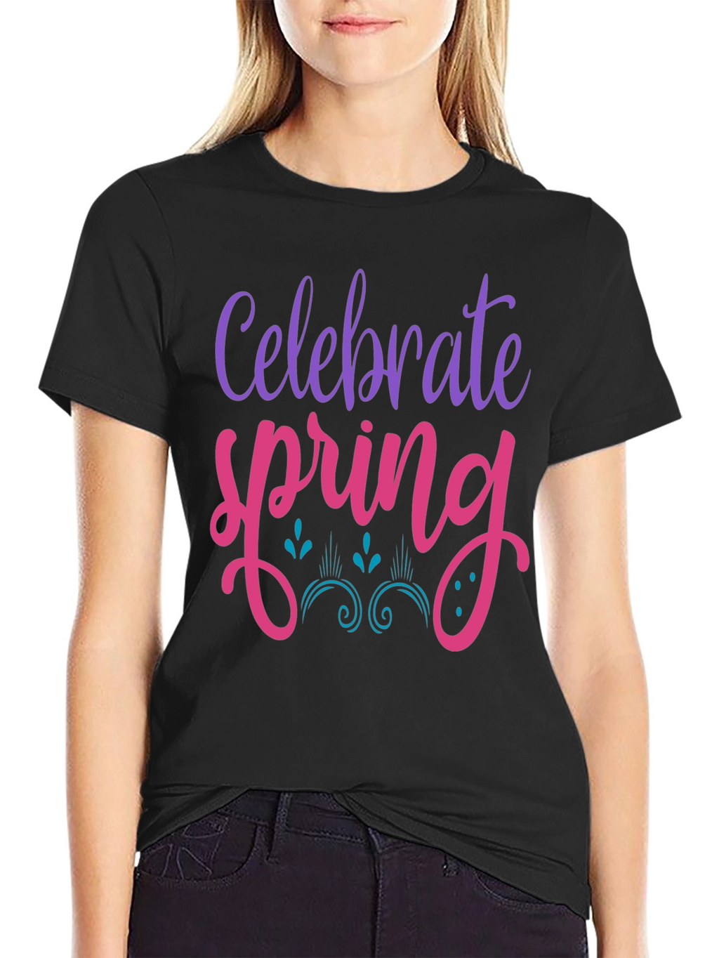 Celebrate Spring T-Shirt - Stylish Graphic Tee