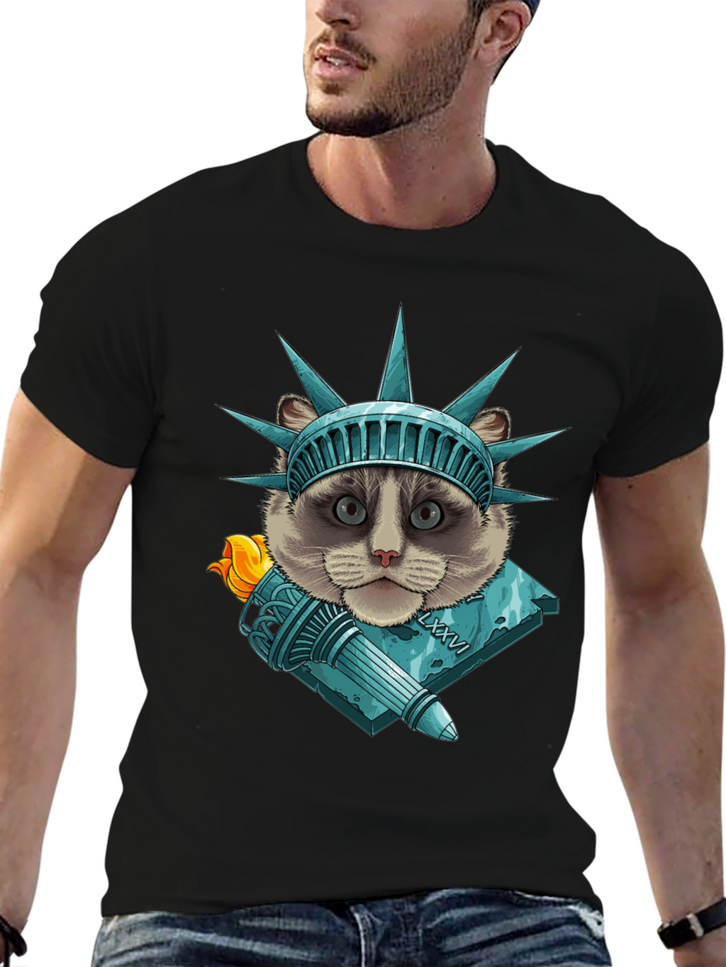 Liberty Cat T-Shirt