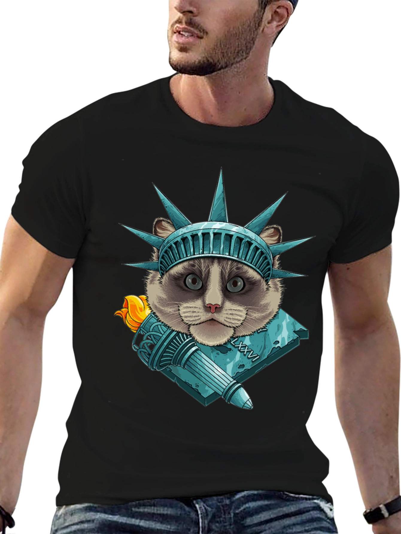 Liberty Cat T-Shirt
