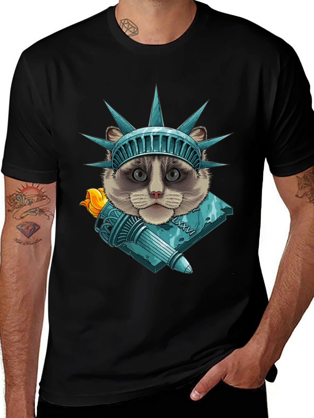 Liberty Cat T-Shirt