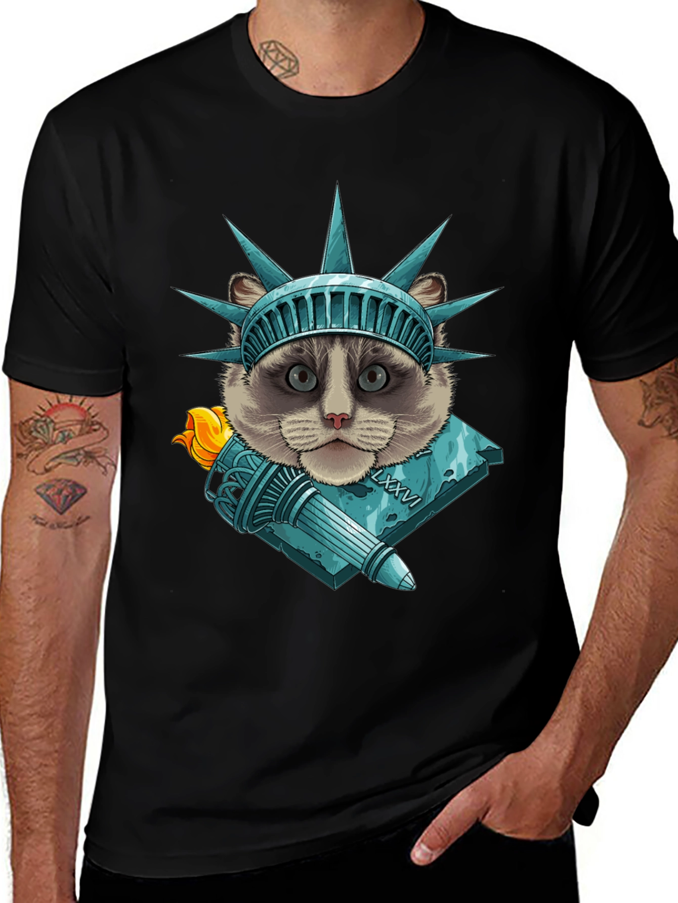 Liberty Cat T-Shirt