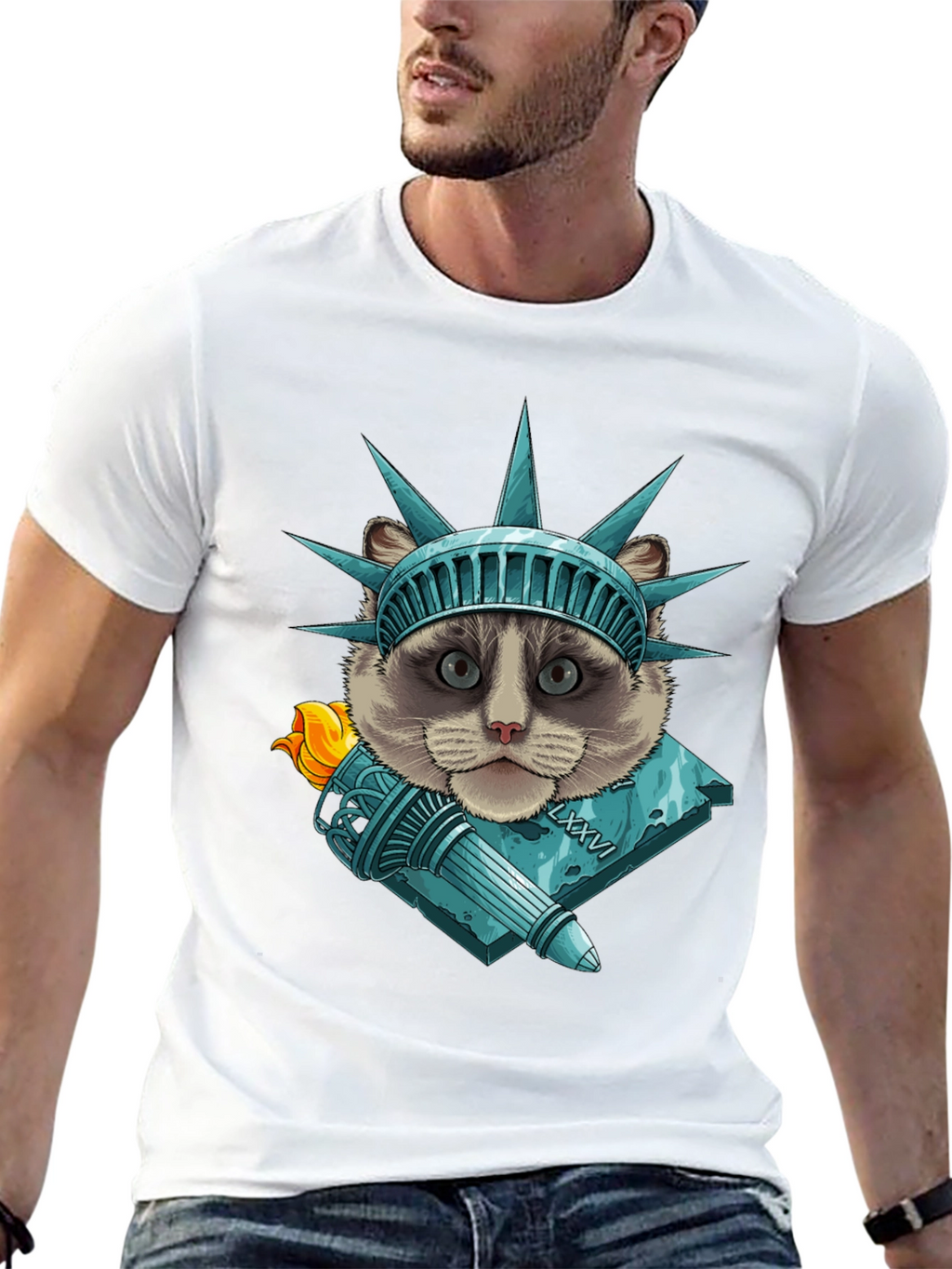 Liberty Cat T-Shirt
