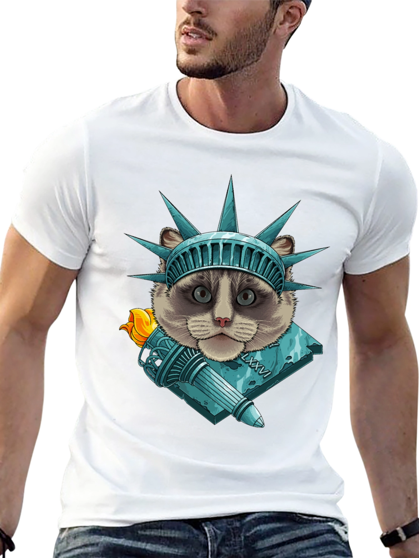 Liberty Cat T-Shirt