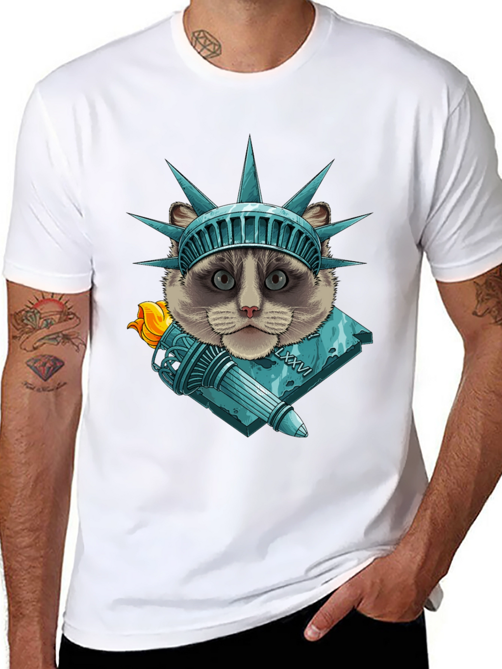 Liberty Cat T-Shirt