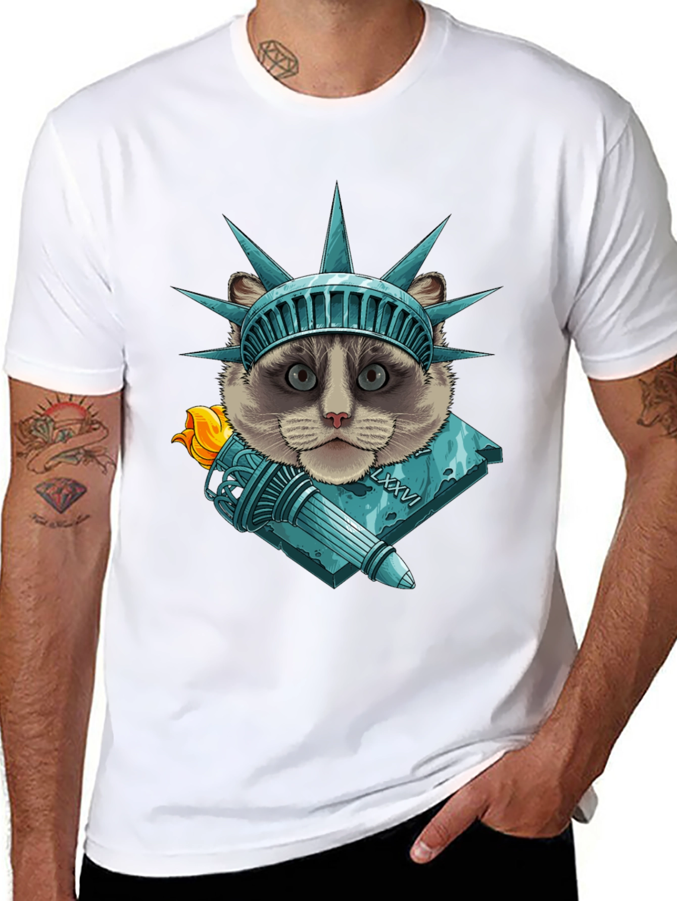 Liberty Cat T-Shirt