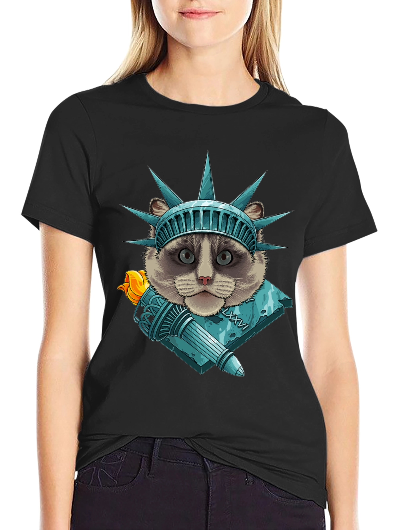Liberty Cat T-Shirt