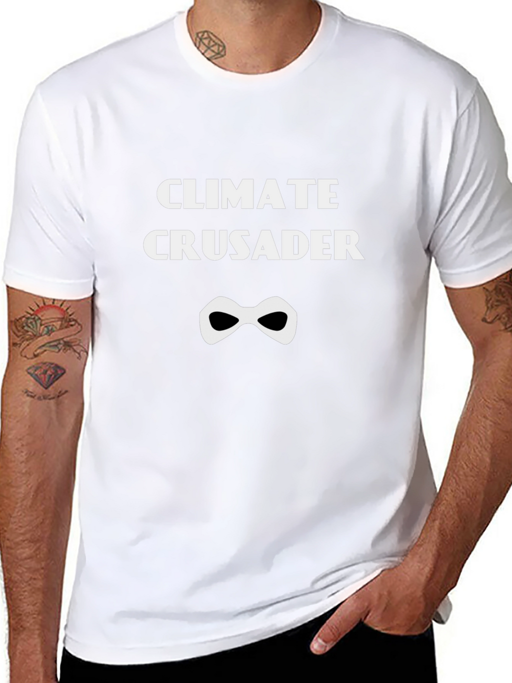 Climate Crusader Tee - Eco Warrior Apparel