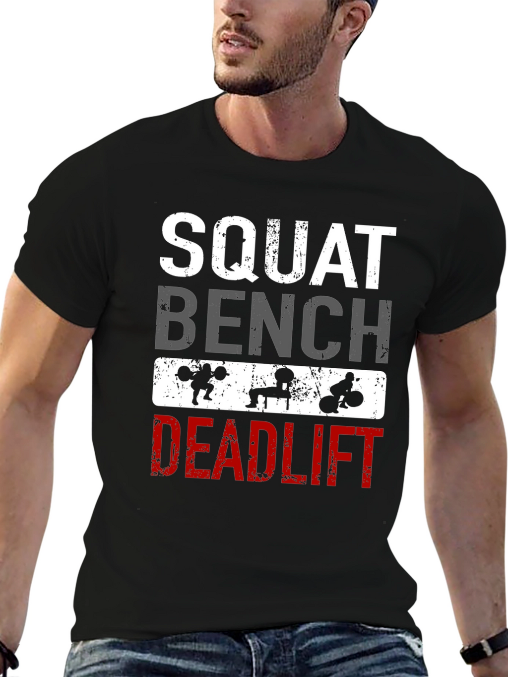 Squat Bench Deadlift Workout T-Shirt