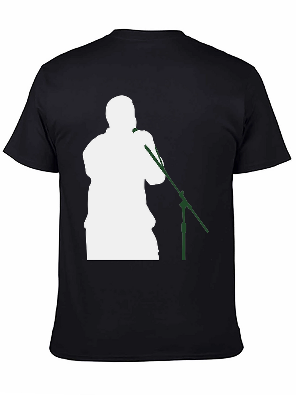 Singer Silhouette T-Shirt - Black