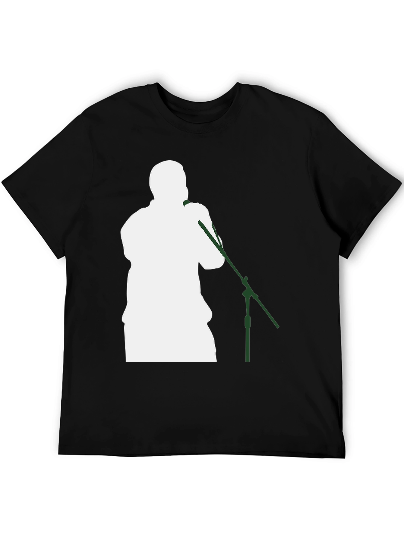 Singer Silhouette T-Shirt - Black