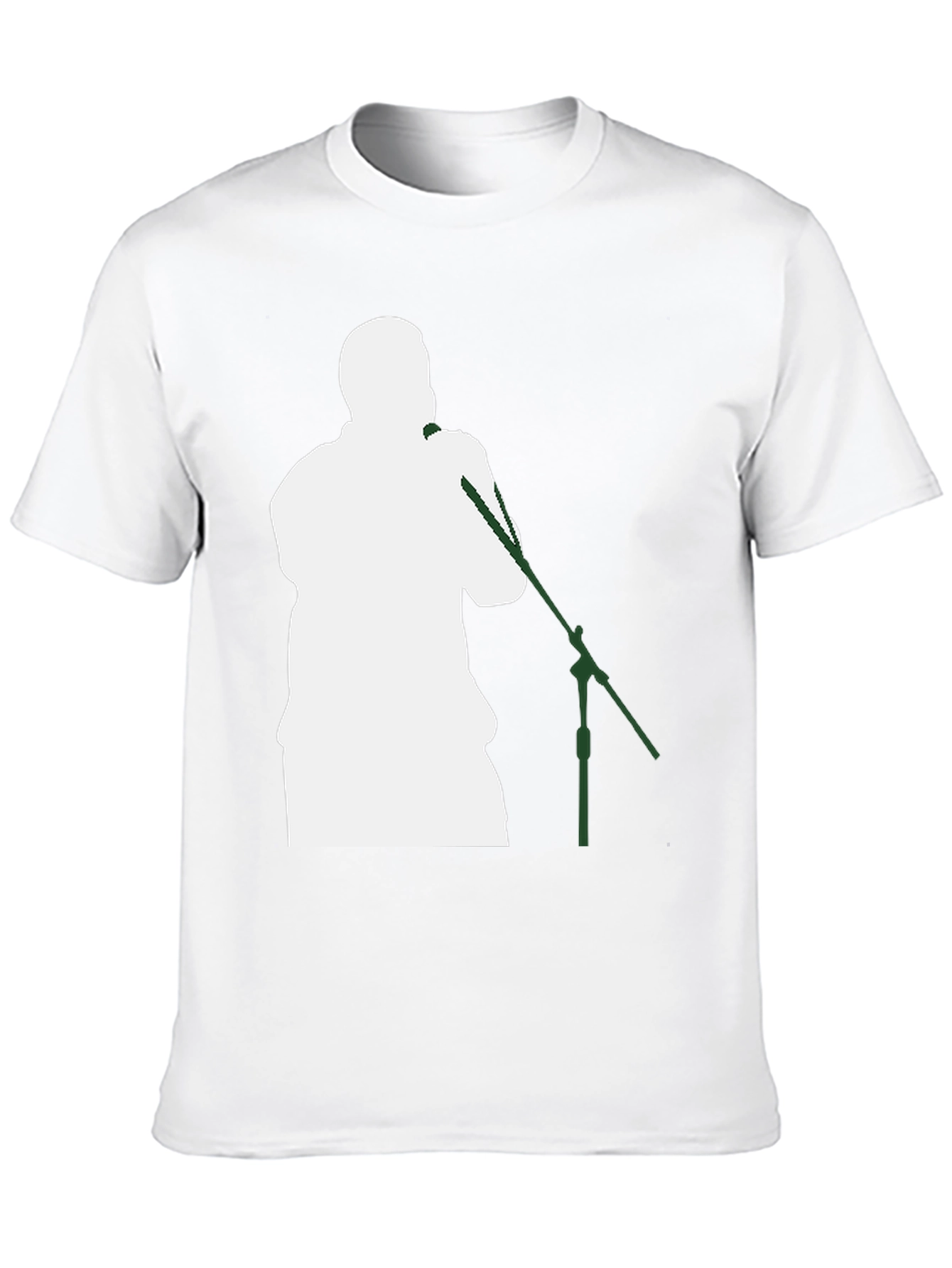 Singer Silhouette T-Shirt - Black