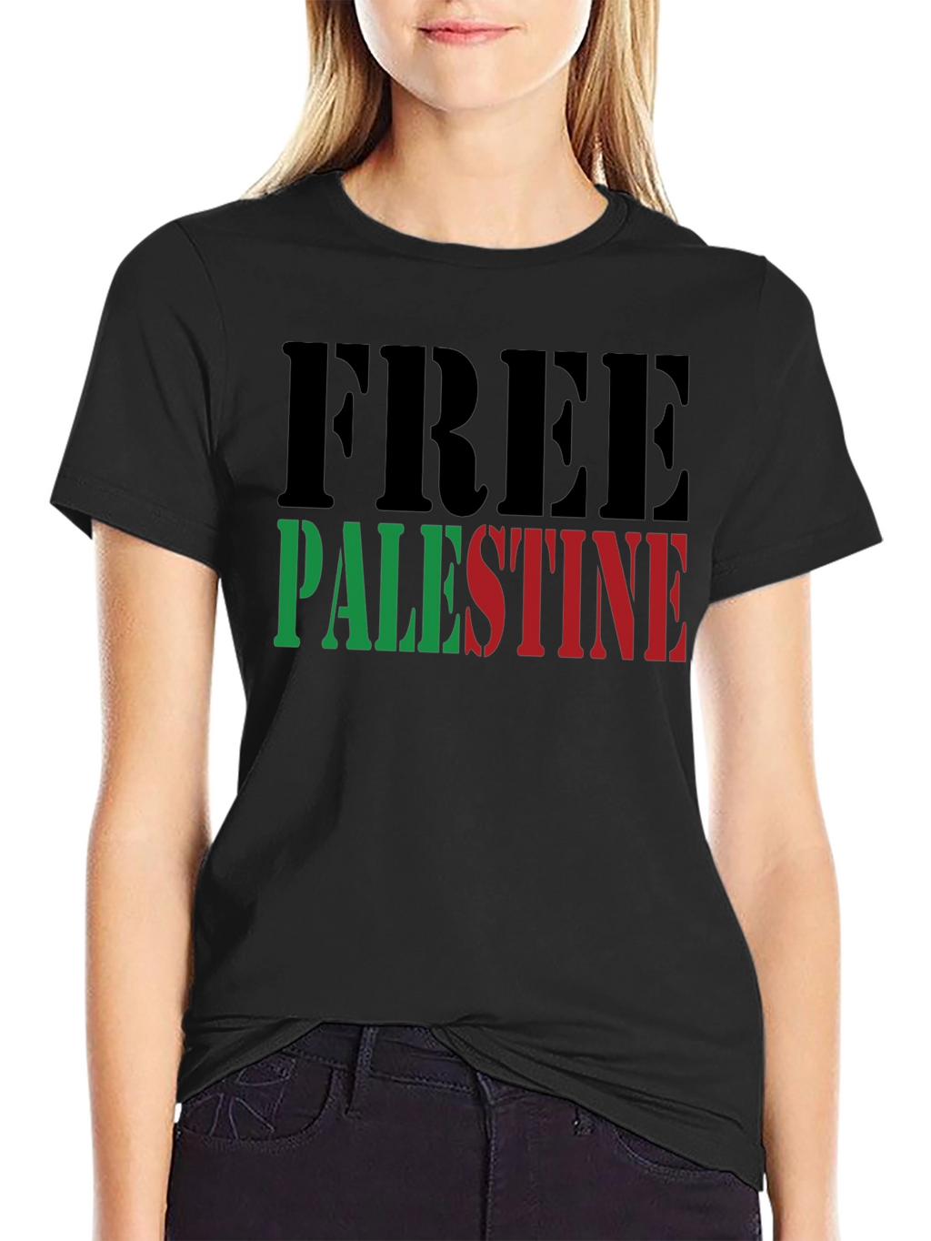 Free Palestine Graphic T-Shirt - Activist Tee