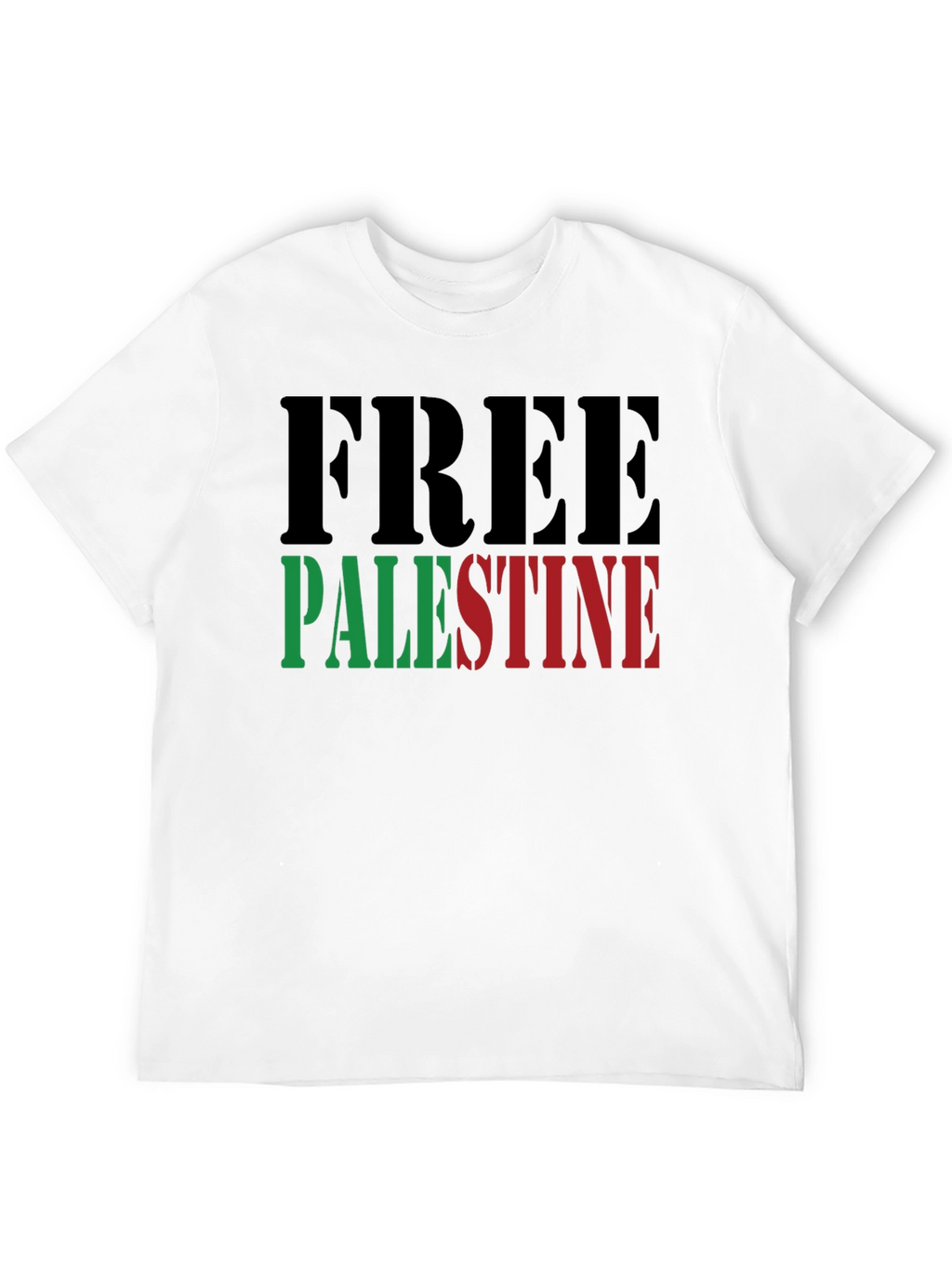 Free Palestine Graphic T-Shirt - Activist Tee