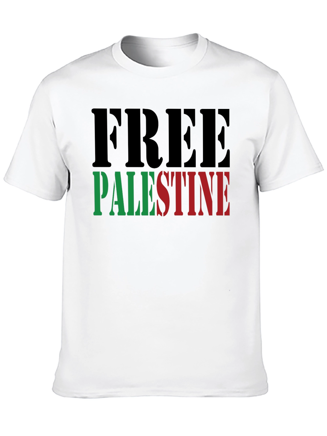 Free Palestine Graphic T-Shirt - Activist Tee