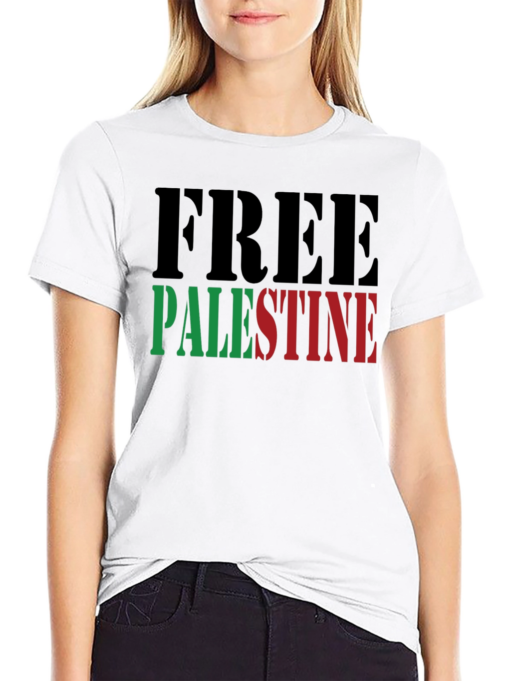 Free Palestine Graphic T-Shirt - Activist Tee