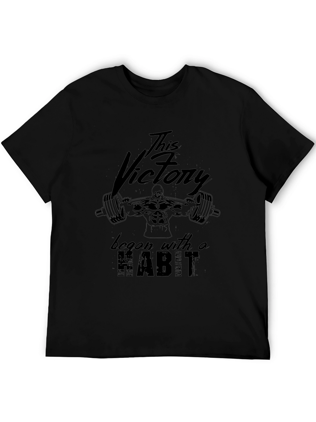 Victory Habit Gym T-Shirt - Motivation Workout