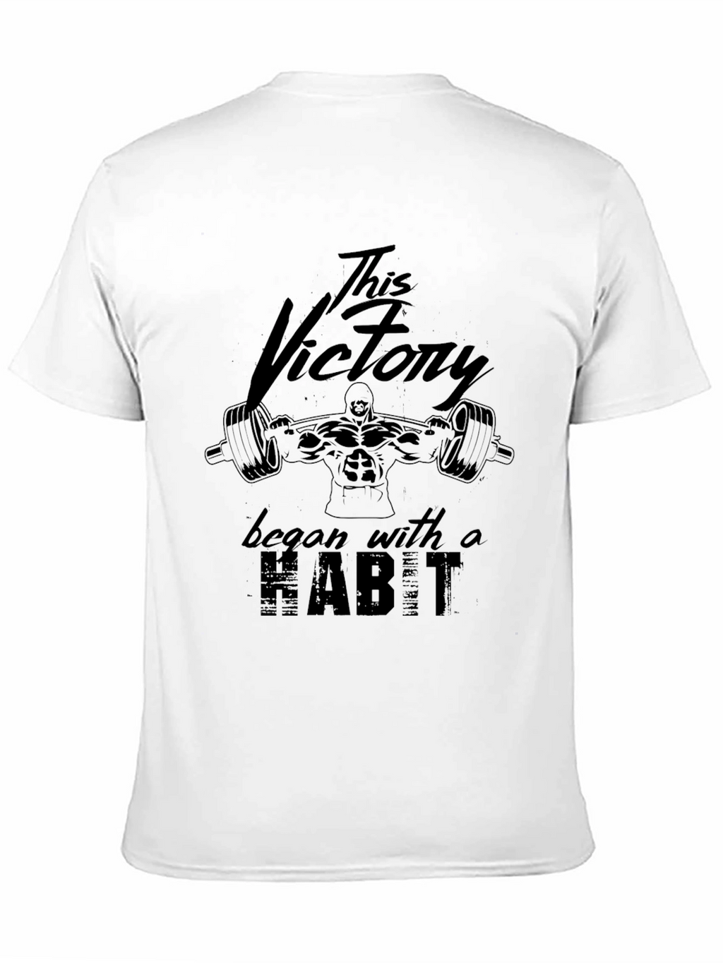 Victory Habit Gym T-Shirt - Motivation Workout