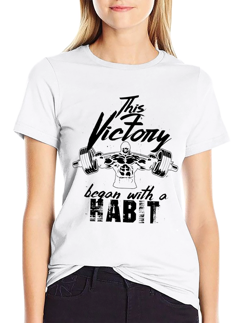 Victory Habit Gym T-Shirt - Motivation Workout
