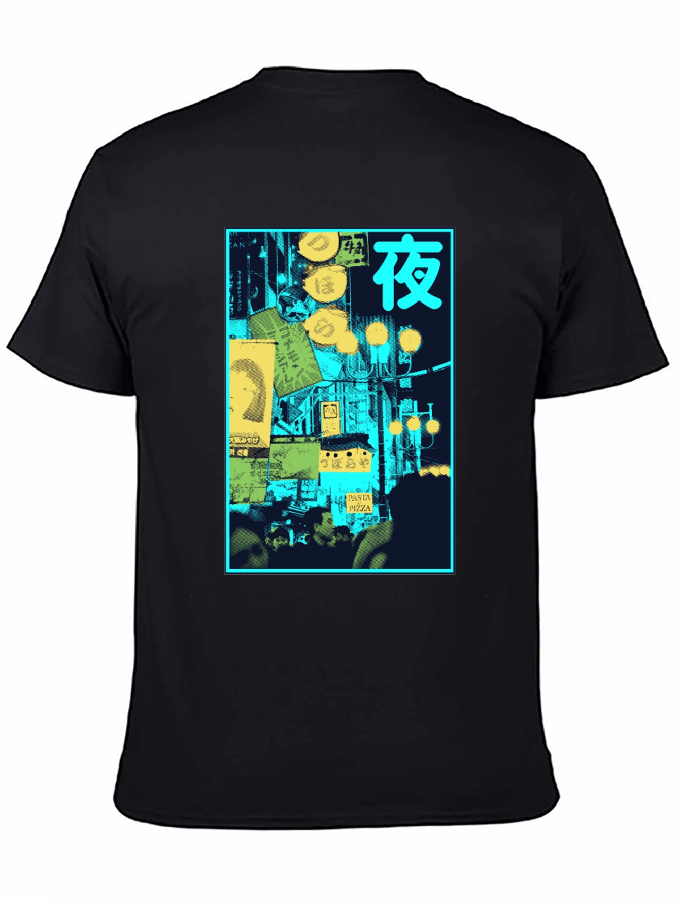 Night Scene Graphic T-Shirt