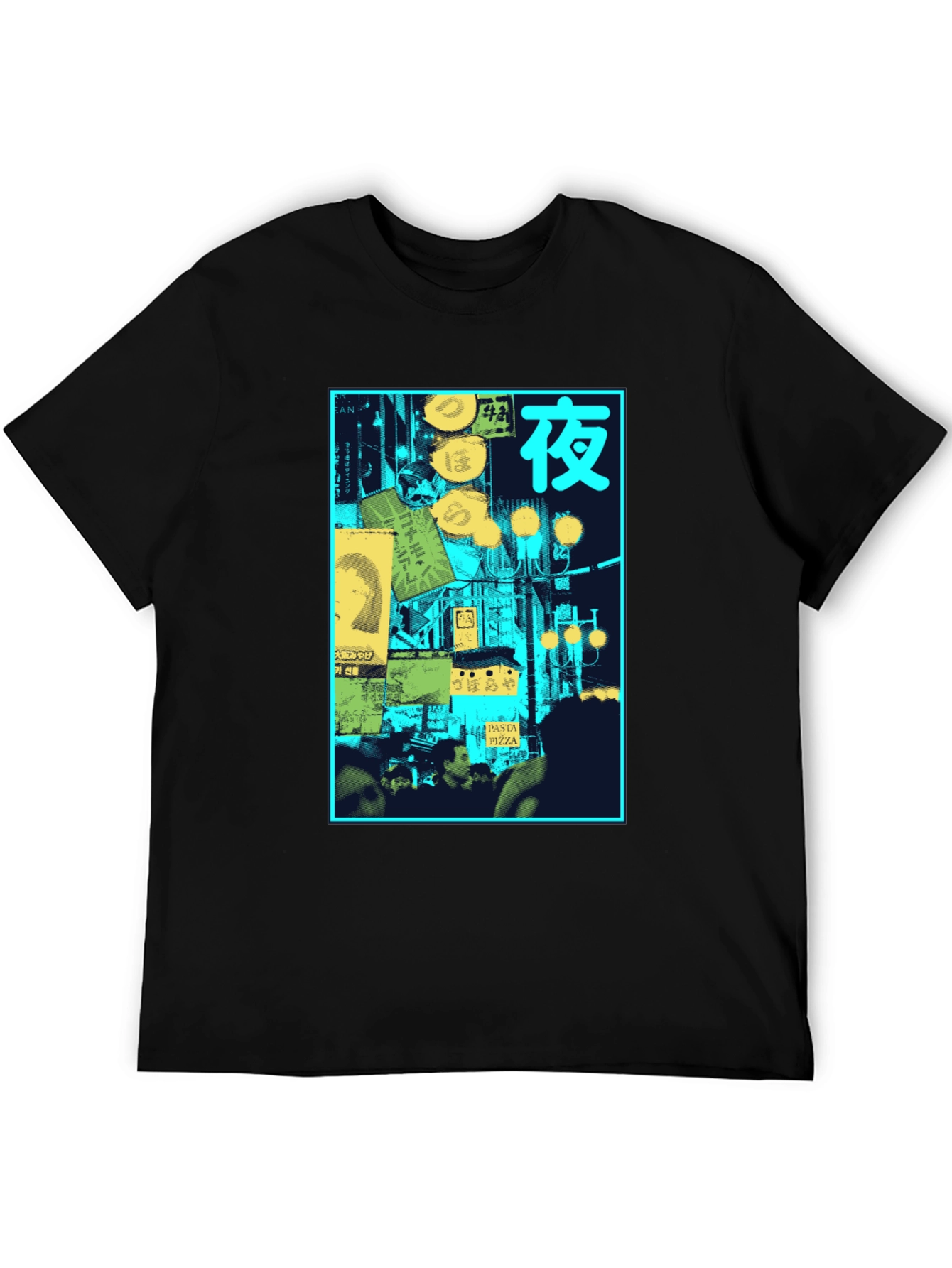Night Scene Graphic T-Shirt