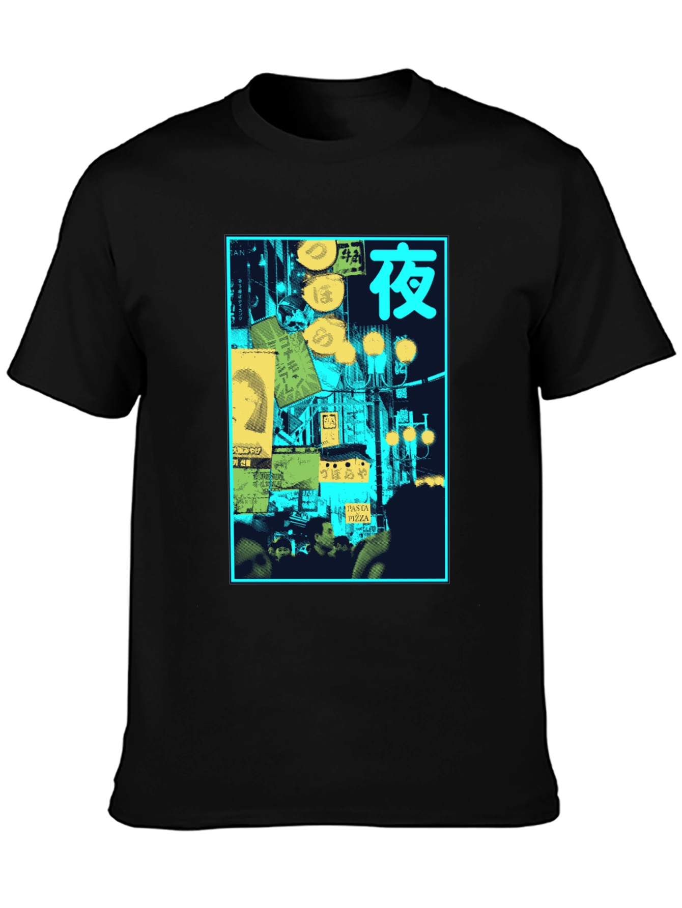 Night Scene Graphic T-Shirt