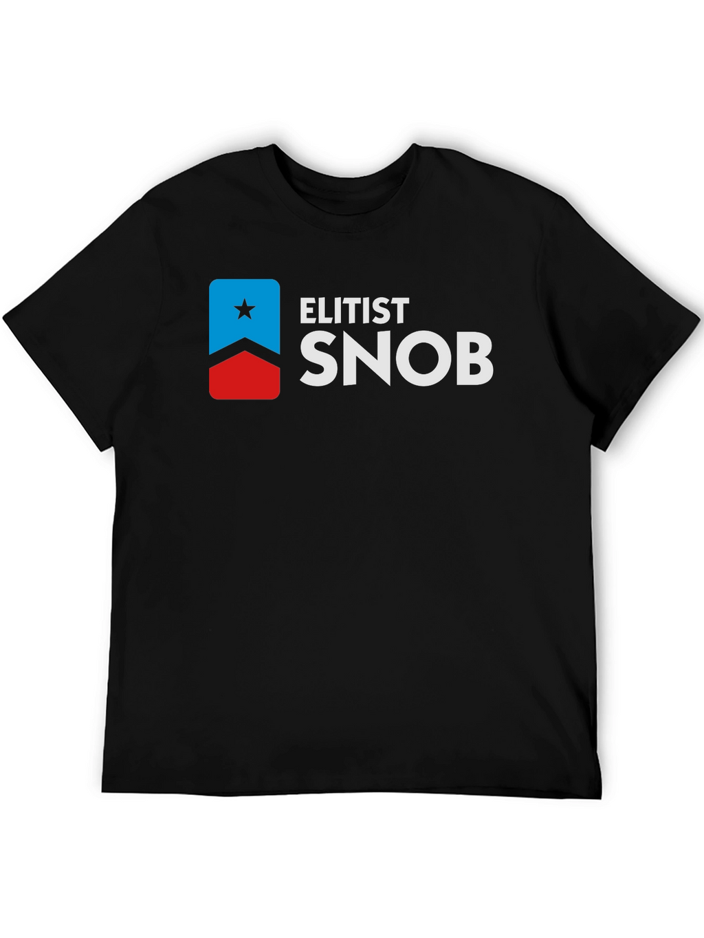 Elitist Snob Graphic Tee - Black