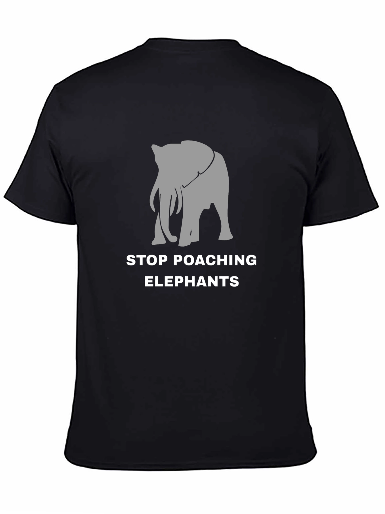 Stop Poaching Elephants Graphic Tee
