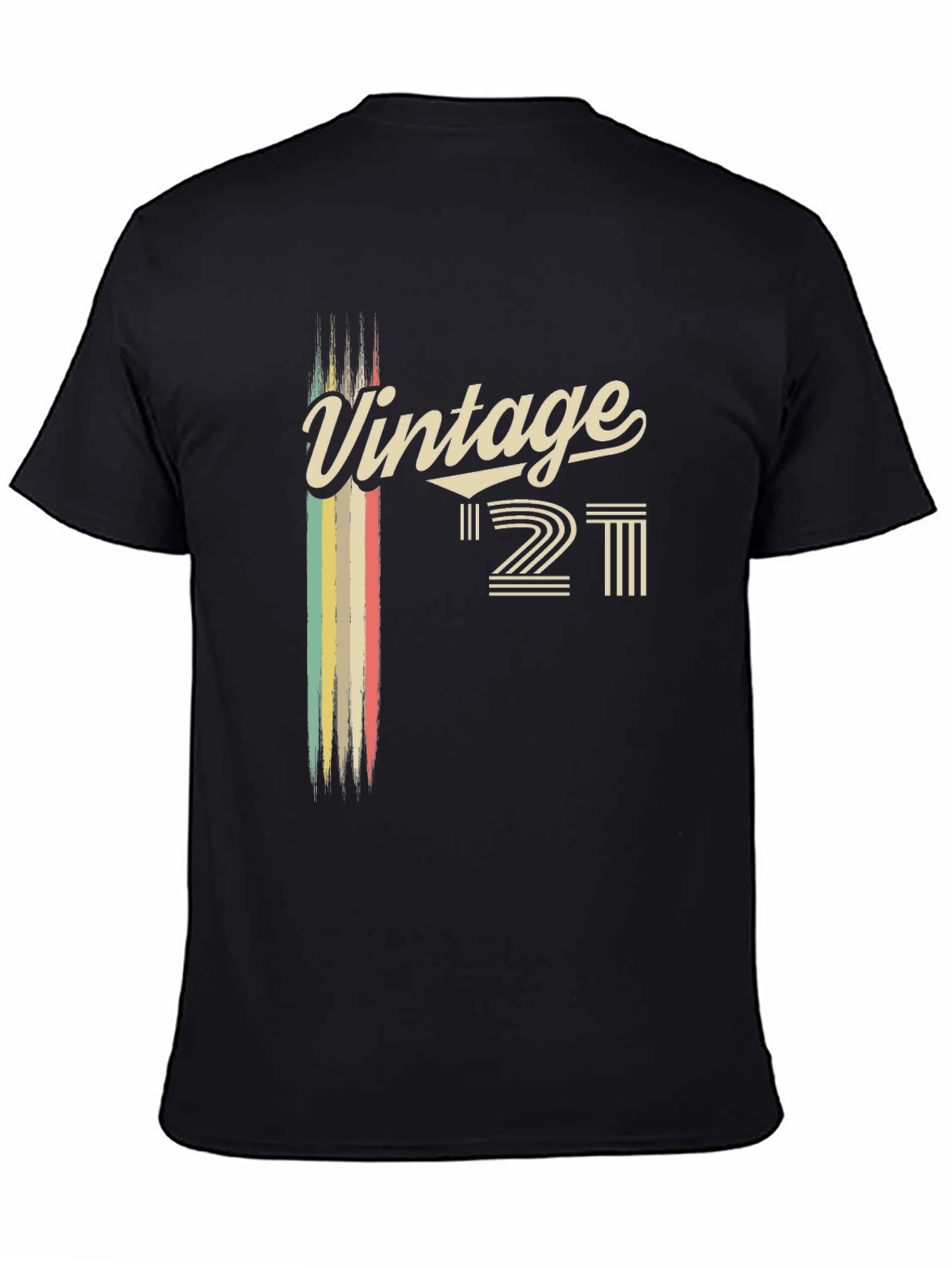 Vintage 21st Birthday Graphic Tee
