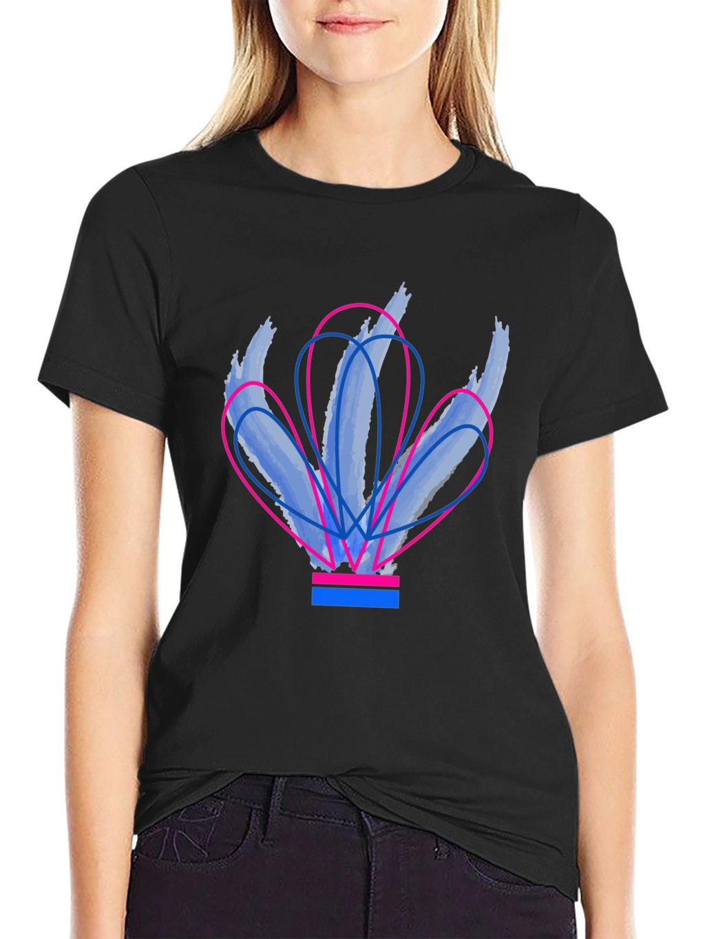 Abstract Bi Pride T-Shirt